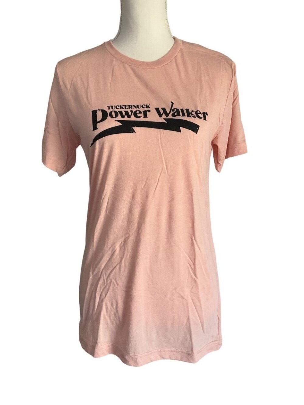 Tuckernuck Tnuck Sport Power walker tee in Peach Womens New Tshirt